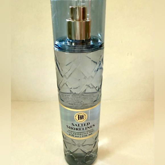 NEW B&BW Salted Shorelines Fragrance Mist + Cinched Tote Bag NWT BBW 2 Piece Set - Picture 3 of 8